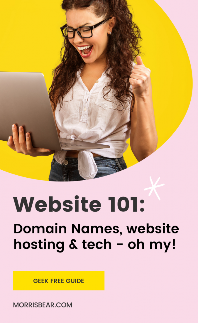 Registering a Domain name & Finding Website Hosting – Website 101