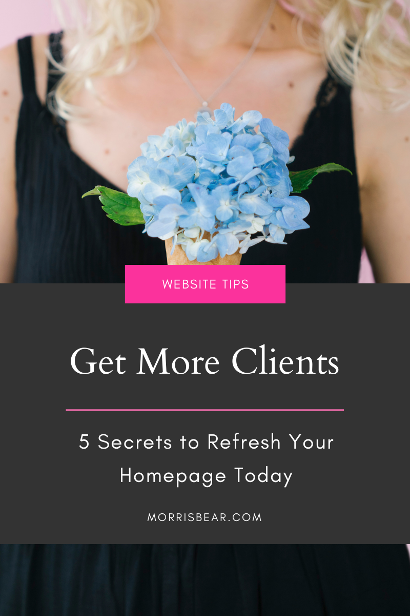 get more clients: 5 Website Tips to Update your website today