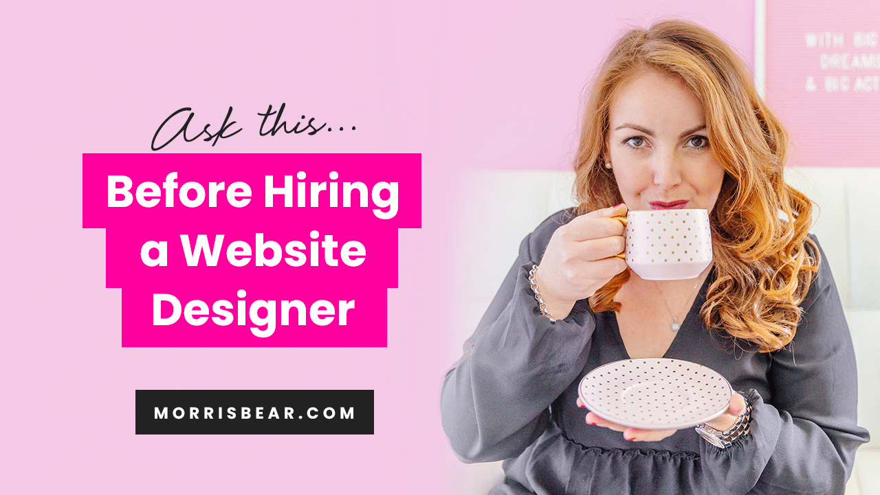Ask this before hiring a website designer
