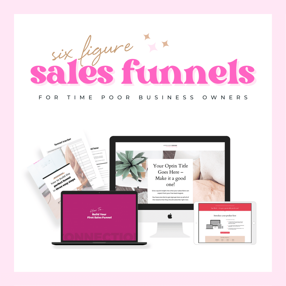 Sales Funnel Digital Planner and Template Bundle for Coaches and Consultants 