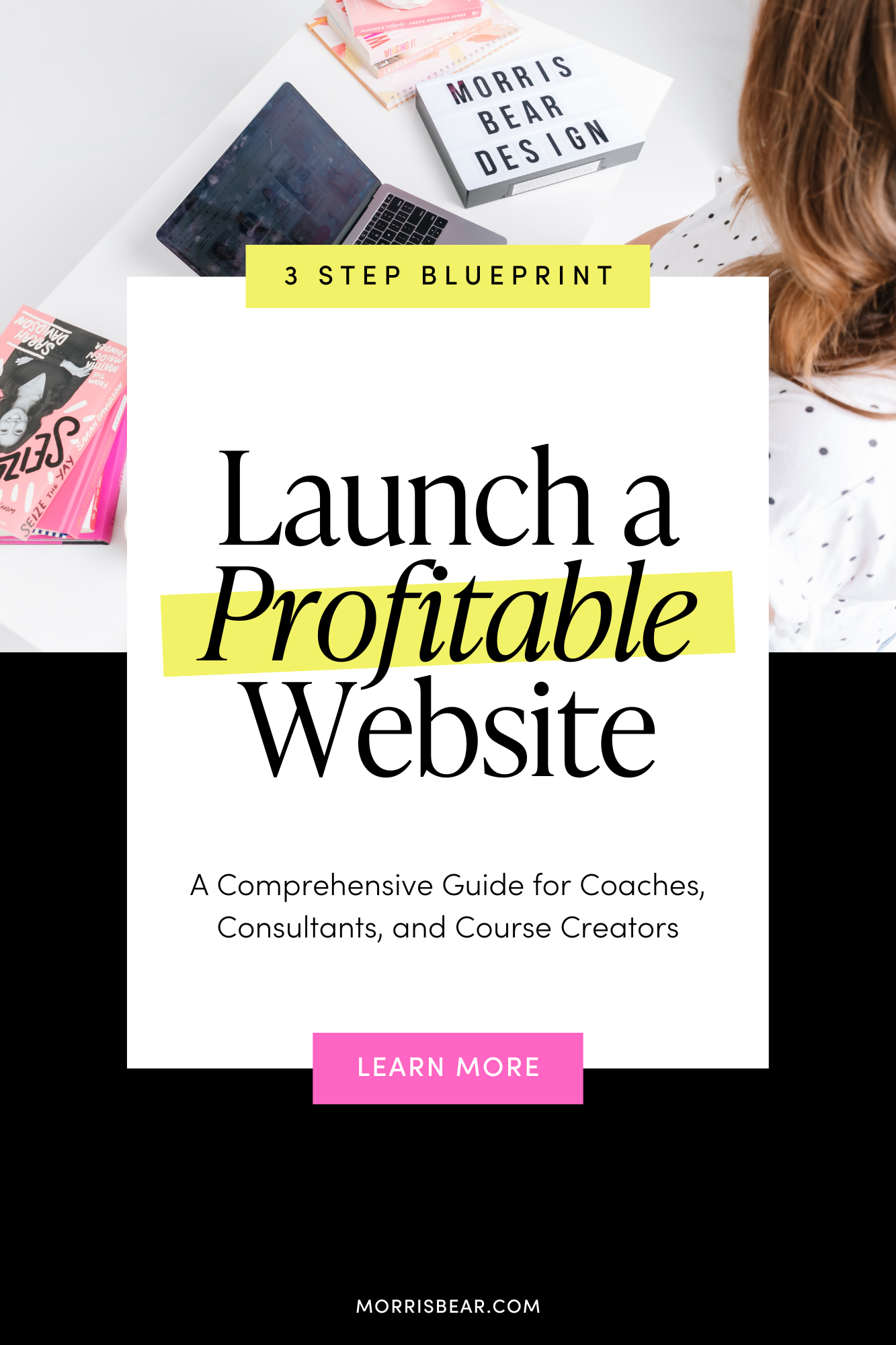 Discover the three essential steps to create a website that converts clicks to clients. Ideal for coaches, consultants, and course creators looking to grow a full-time income online.