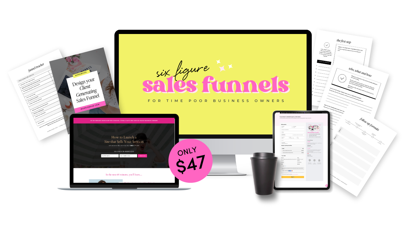 Six Figure Sales Funnels Made Easy for Coaches - Launch your Sales Funnel in just 8 Hours